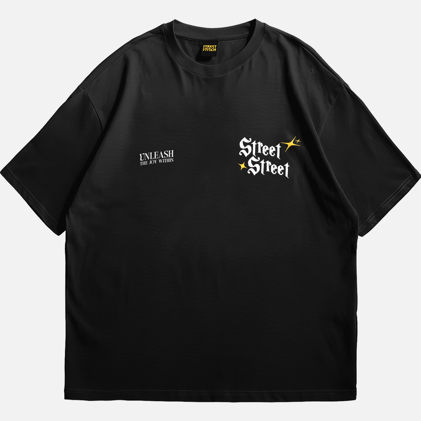 Mystic Dream Black T-shirt Oversize
