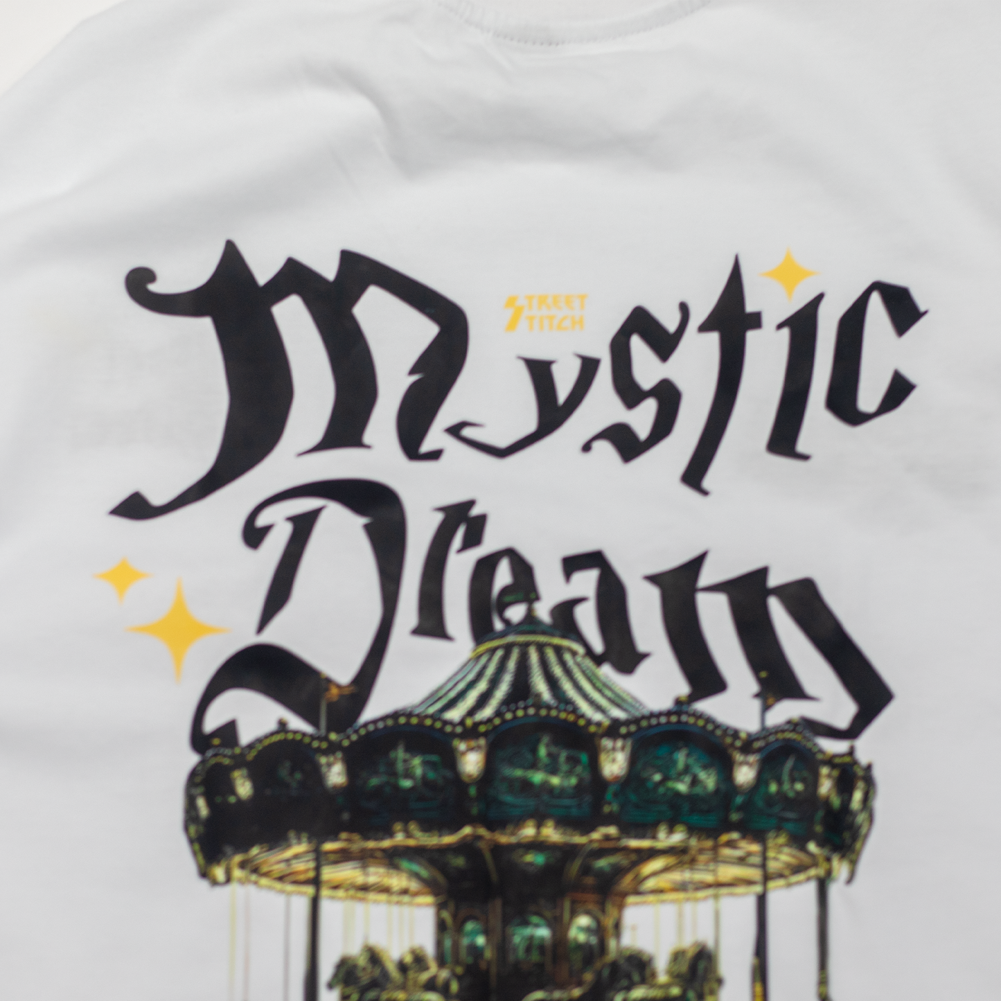 Mystic Dream white T-shirt Oversize
